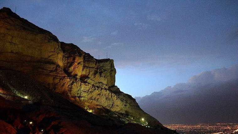 نمایی از بام اصفهان