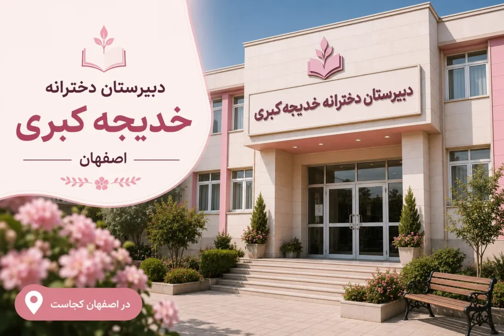 دبیرستان دخترانه خدیجه کبری یکی از بهترین دبیرستان غیرانتفاعی دخترانه اصفهان