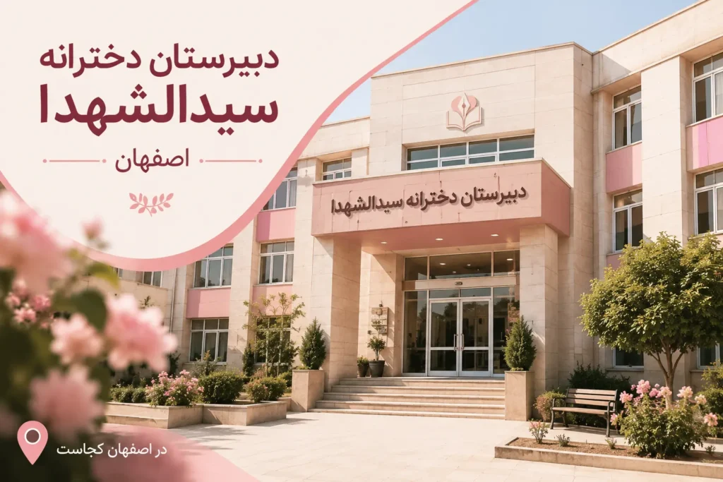 دبیرستان دخترانه سیدالشهدا اصفهان بهترین دبیرستان غیرانتفاعی دخترانه اصفهان