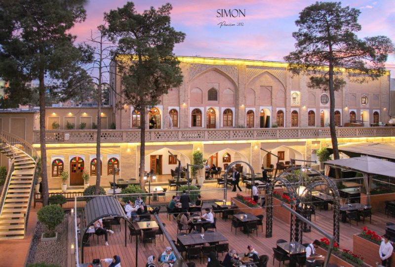 بهترین صبحانه عمارت سیمون اصفهان