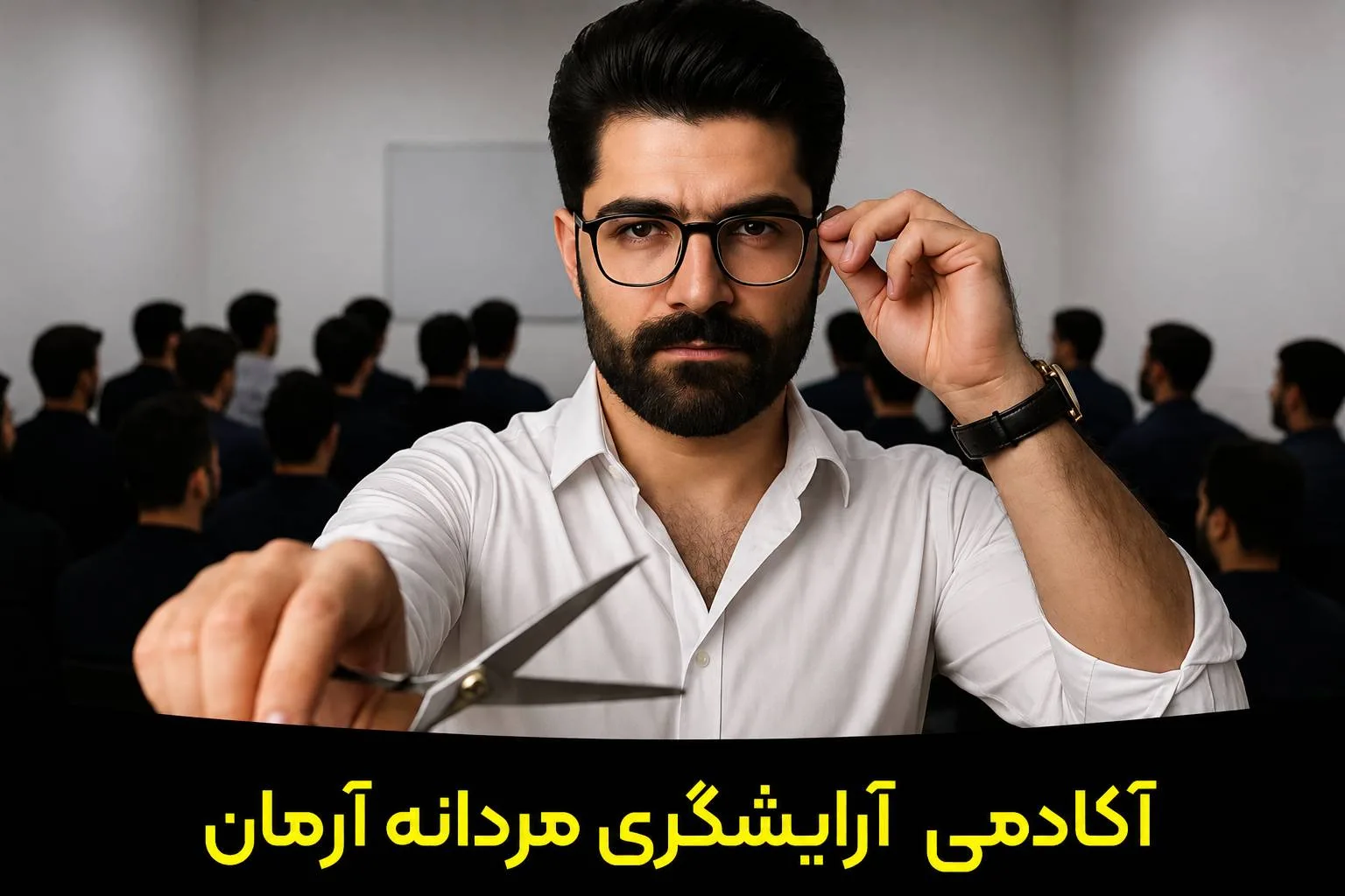 آموزشگاه ارایشگری مردانه آموزشگاه ارایشگری مردانه آرمان