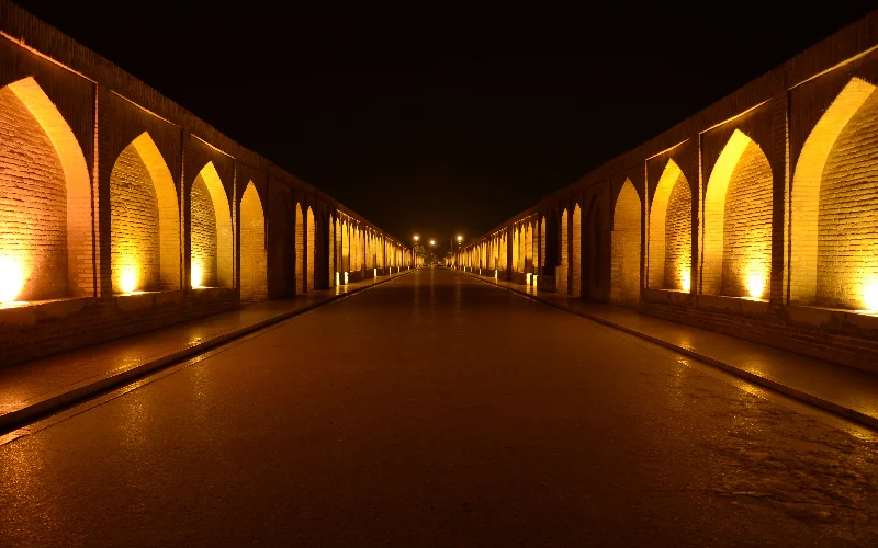 نمایی از سی و سه پل 