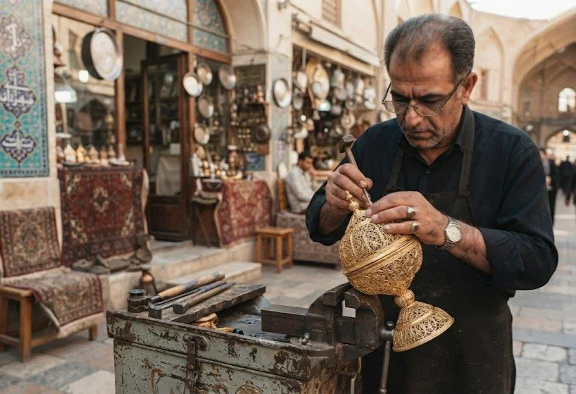 طلا فروشی بعثت برادران محمدی کار شمارا را با دقت انجام میدهد