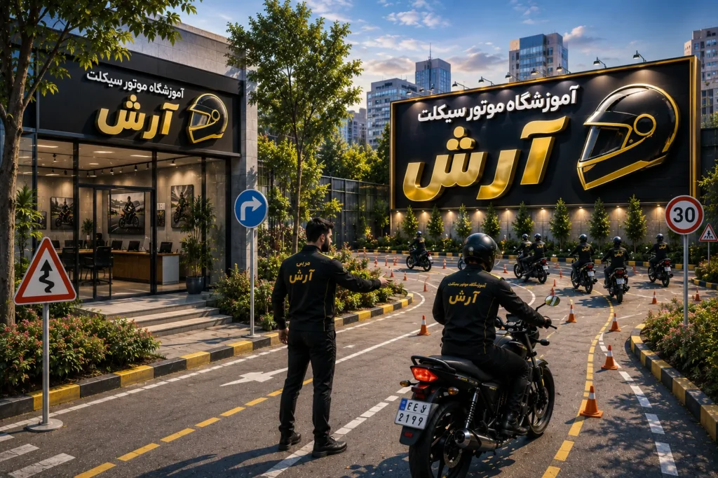 آموزشگاه موتور سیکلت آرش، جامع ترین آموزشگاه موتور سیکلت اصفهان

