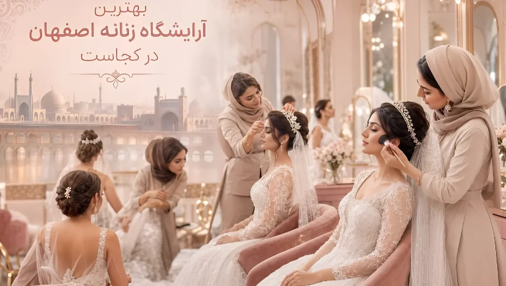 بهترین آرایشگاه زنانه اصفهان .