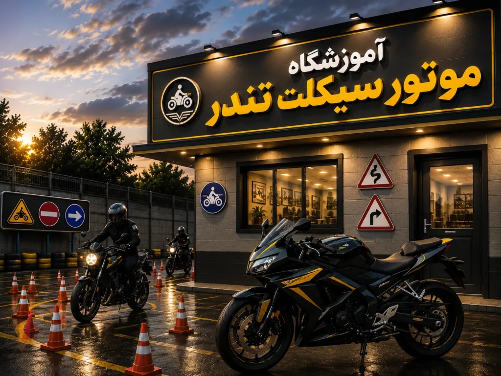 آموزشگاه موتور سیکلت تندر، مدرن‌ترین آموزشگاه موتور سیکلت اصفهان
