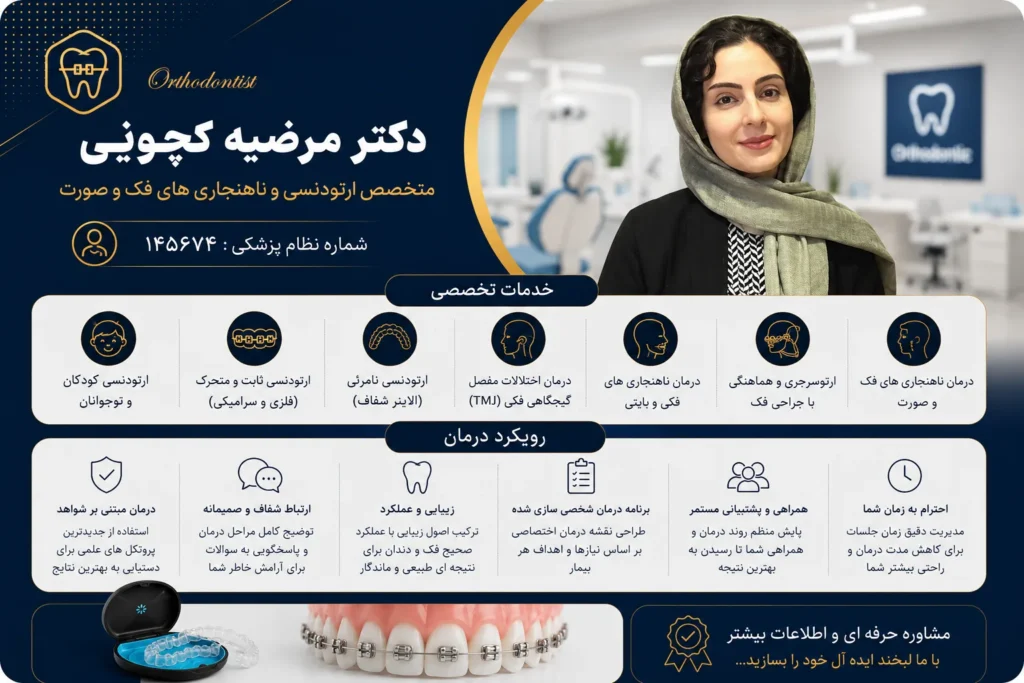 دکتر مرضیه کچوئی دندانپزشک ارتودنسی اصفهان