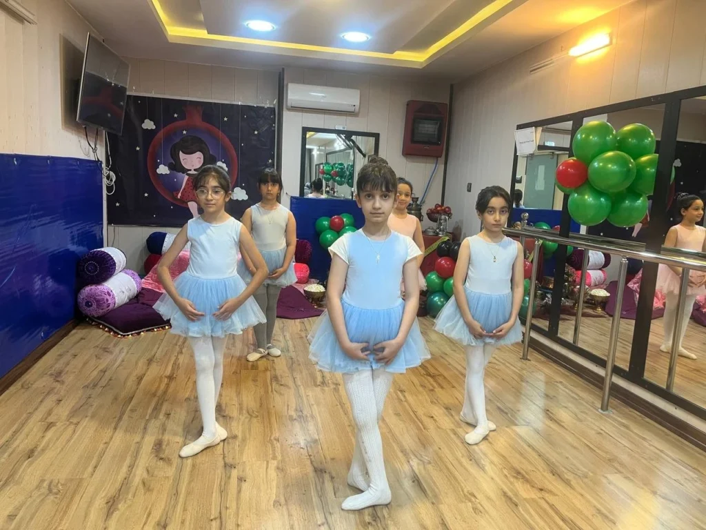  کلاس باله باشگاه ورزشی امید اصفهان بهترین کلاس باله اصفهان