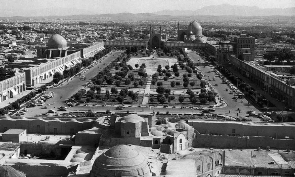 عکس میدان نقش جهان اصفهان در قدیم 