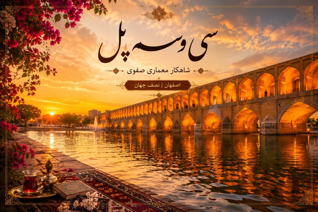 سی‌وسه پل اصفهان، از دیدنی‌ترین جاذبه‌ تفریحی اصفهان در قلب شهر تاریخی