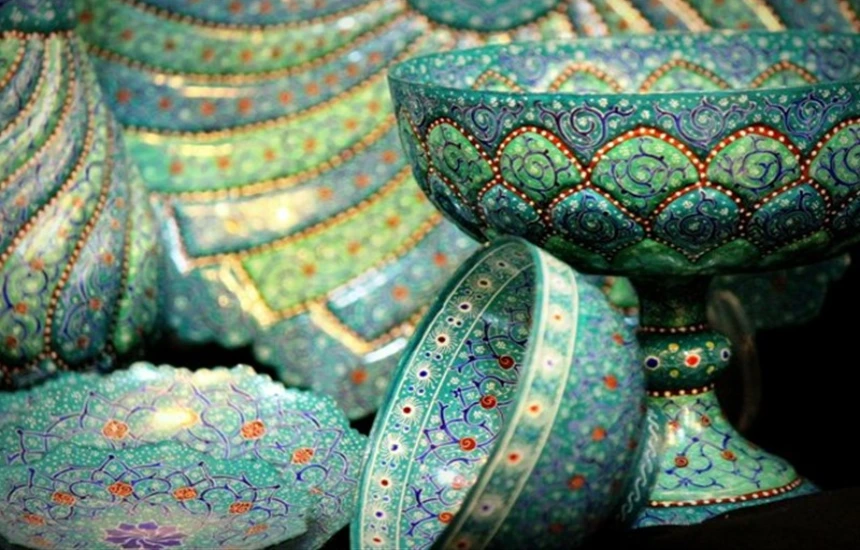 صنایع دستی زیبای اصفهان در میدان نقش جهان افهان