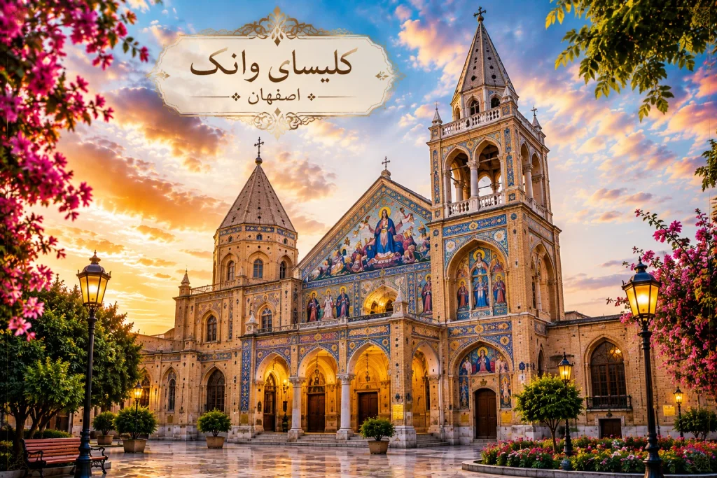 کلیسای وانک اصفهان؛ یکی از متفاوت‌ترین دیدنی‌های تاریخی شهر