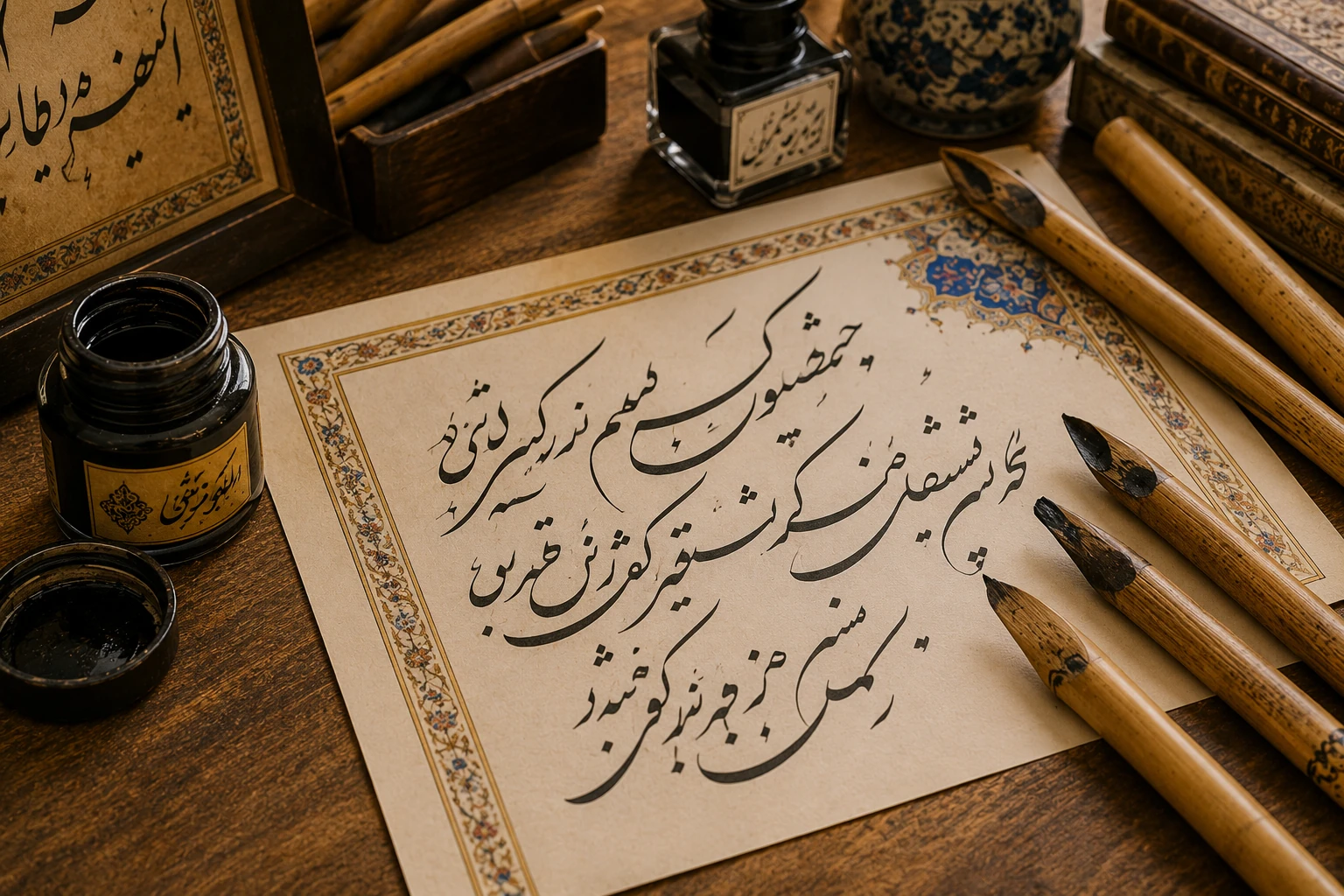 آموزشگاه خوشنویسی چلیپا اصفهان
