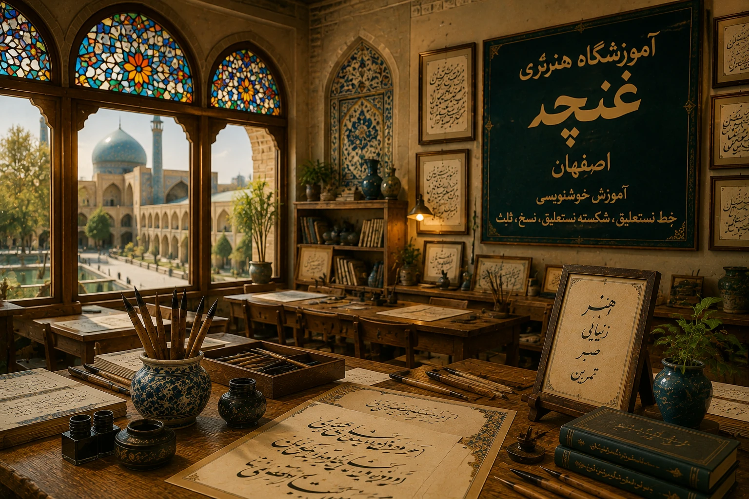 آموزشگاه هنرسرای غنچه اصفهان