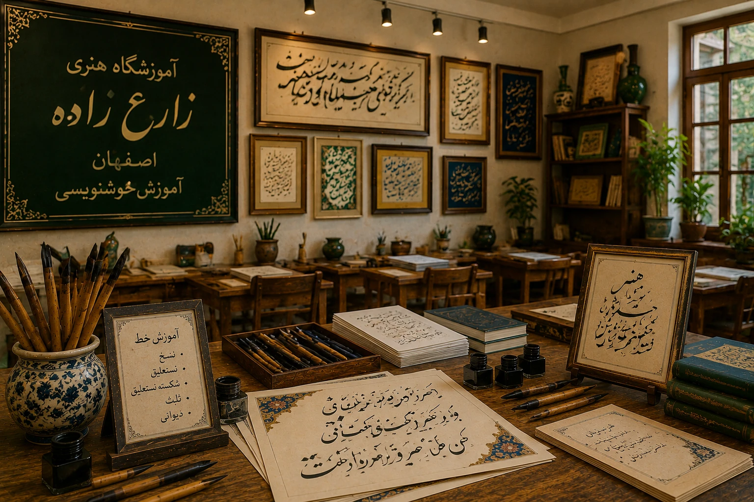 آموزشگاه هنری زارع زاده اصفهان